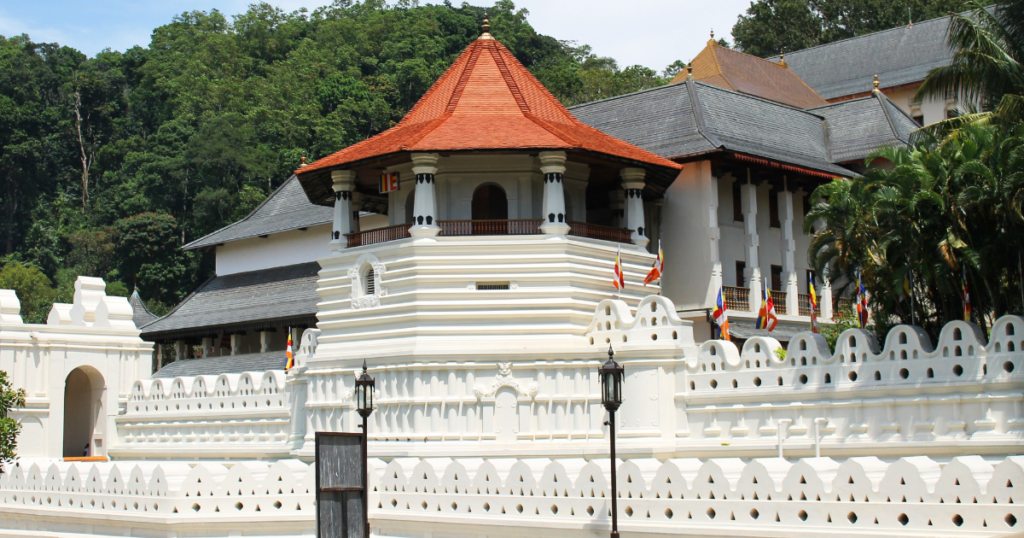 The Temple of the Tooth Relic Kandy Sri Lanka