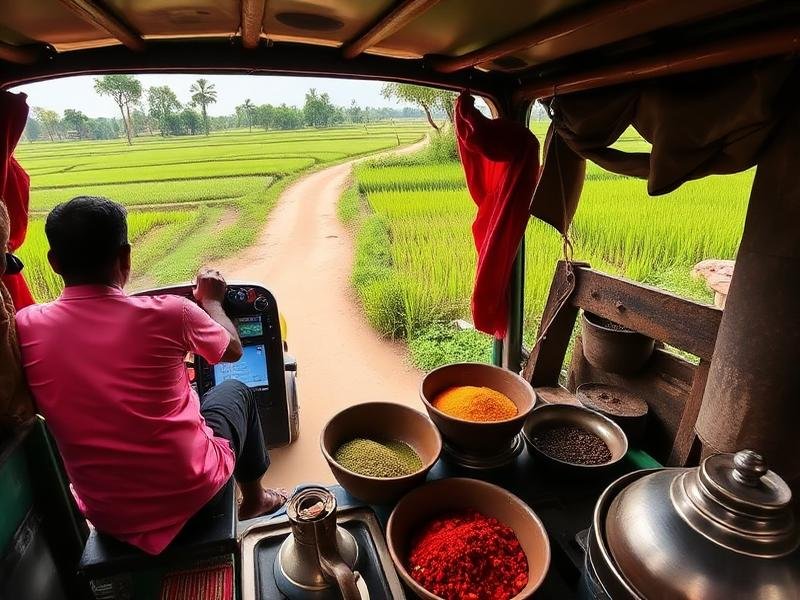Cycling / Tuk Tuk Ride & Cooking in a Local Kitchen