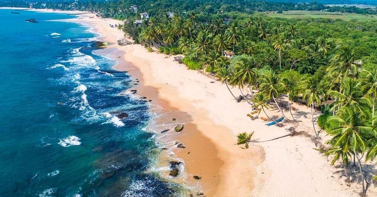 sri lanka west coast beach